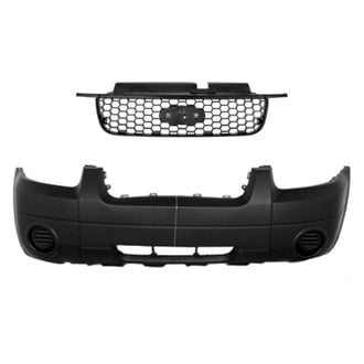 Replace® - 2-Piece (Front Bumper Cover, Grille)