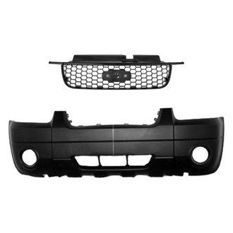 Replace® - 2-Piece (Front Bumper Cover, Grille) (Standard Line)