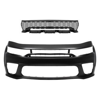 Replace® - 2-Piece (Front Bumper Cover, Grille) (CAPA Certified)