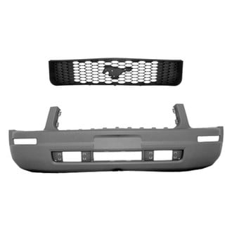 Replace® - 2-Piece (Front Bumper Cover, Grille) (Standard Line)