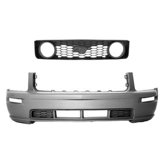 Replace® - 2-Piece (Front Bumper Cover, Grille) (Standard Line)