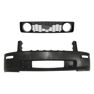 Replace® - 2-Piece (Front Bumper Cover, Grille) (Standard Line)