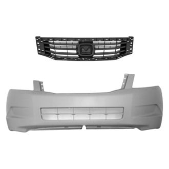 Replace® - 2-Piece (Front Bumper Cover, Grille) (Standard Line)