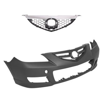 Replace® - 2-Piece (Front Bumper Cover, Grille)