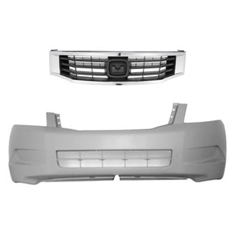 Replace® - 2-Piece (Front Bumper Cover, Grille) (Standard Line)