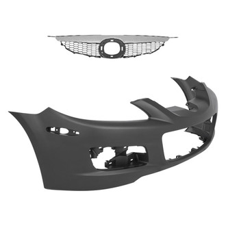 Replace® - 2-Piece (Front Bumper Cover, Grille) (Standard Line)