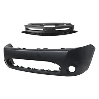 Replace® - 2-Piece (Front Bumper Cover, Grille) (Standard Line)