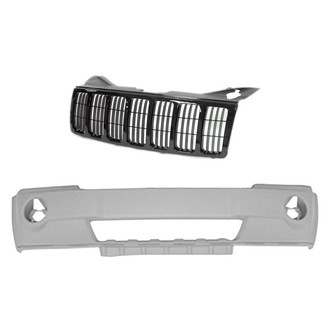 Replace® - 2-Piece (Front Bumper Cover, Grille) (Platinum Plus)
