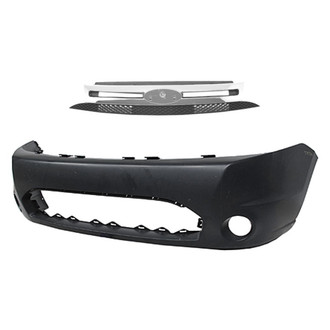 Replace® - 2-Piece (Front Bumper Cover, Grille) (Standard Line)