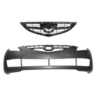 Replace® - 2-Piece (Front Bumper Cover, Grille) (Standard Line)