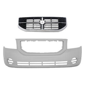 Replace® - 2-Piece (Front Bumper Cover, Grille) (Platinum Plus)