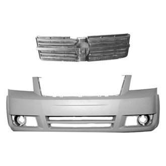Replace® - 2-Piece (Front Bumper Cover, Grille) (Platinum Plus)