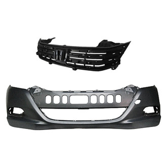 Replace® BNDL-232818 - 2-Piece (Front Bumper Cover, Grille) (Standard Line)