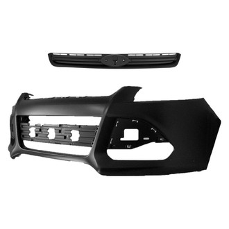 Replace® - 2-Piece (Front Bumper Cover, Grille) (Standard Line)