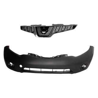 Replace® - 2-Piece (Front Bumper Cover, Grille) (Platinum Plus)