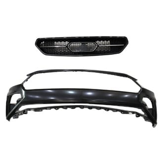 Replace® - 2-Piece (Front Bumper Cover, Grille) (Standard Line)
