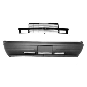 Replace® - 2-Piece (Front Bumper Cover, Grille) (Standard Line)