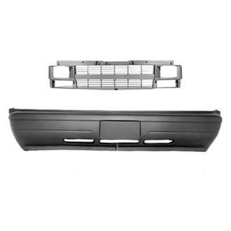 Replace® - 2-Piece (Front Bumper Cover, Grille) (Standard Line)