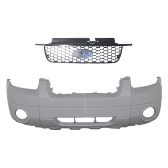 Replace® - 2-Piece (Front Bumper Cover, Grille) (Platinum Plus)