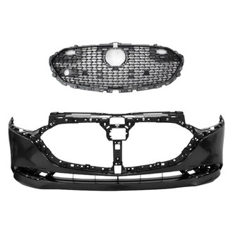 Replace® - 2-Piece (Front Bumper Cover, Grille)