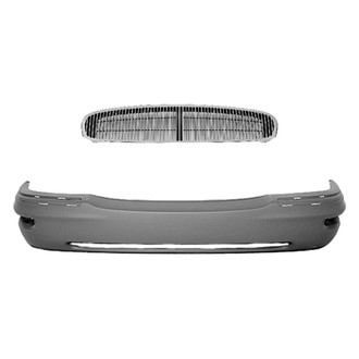 Replace® - 2-Piece (Front Bumper Cover, Grille) (Standard Line)