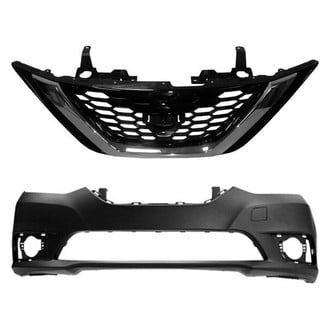 Replace® - 2-Piece (Front Bumper Cover, Grille) (Platinum Plus)