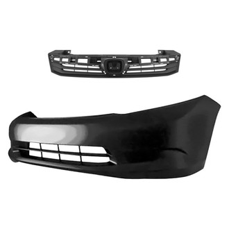 Replace® - 2-Piece (Front Bumper Cover, Grille) (Standard Line)