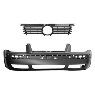 Replace® - 2-Piece (Front Bumper Cover, Grille) (Standard Line)