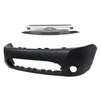 Replace® - 2-Piece (Front Bumper Cover, Grille) (Platinum Plus)