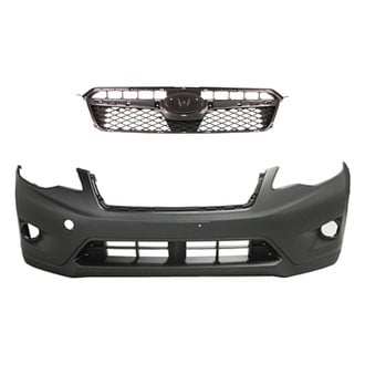 Replace® - 2-Piece (Front Bumper Cover, Grille) (Platinum Plus)