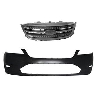 Replace® - 2-Piece (Front Bumper Cover, Grille) (Platinum Plus)