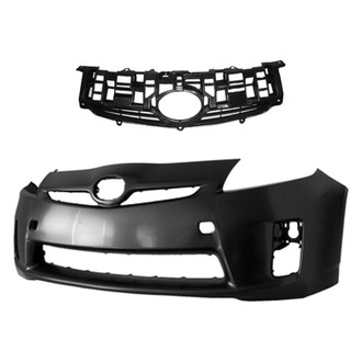 Replace® - 2-Piece (Front Bumper Cover, Grille) (Platinum Plus)