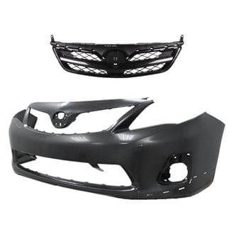 Replace® - 2-Piece (Front Bumper Cover, Grille) (Platinum Plus)