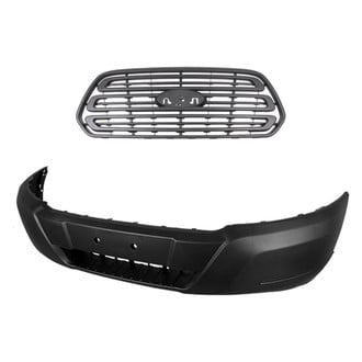 Replace® - 2-Piece (Front Bumper Cover, Grille) (Platinum Plus)