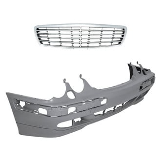 Replace® - 2-Piece (Front Bumper Cover, Grille) (Standard Line)