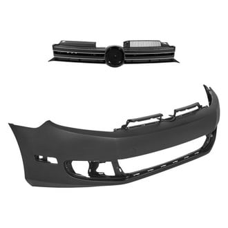 Replace® - 2-Piece (Front Bumper Cover, Grille)
