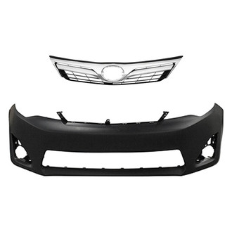 Replace® - 2-Piece (Front Bumper Cover, Grille) (Platinum Plus)