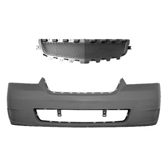Replace® - 2-Piece (Front Bumper Cover, Grille) (Platinum Plus)