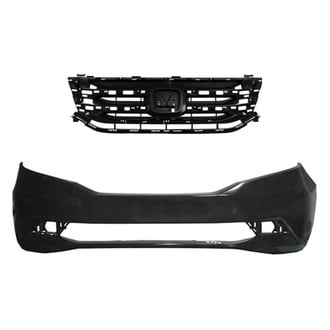 Replace® - 2-Piece (Front Bumper Cover, Grille) (Standard Line)