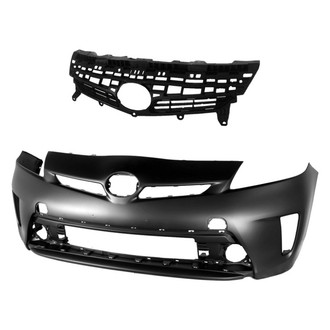 Replace® - 2-Piece (Front Bumper Cover, Grille) (Platinum Plus)