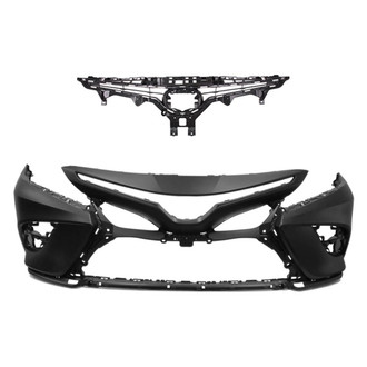 Replace® - 2-Piece (Front Bumper Cover, Grille) (Platinum Plus)
