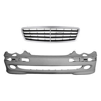 Replace® - 2-Piece (Front Bumper Cover, Grille) (Standard Line)