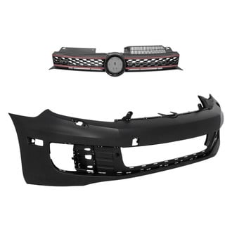 Replace® - 2-Piece (Front Bumper Cover, Grille) (Standard Line)