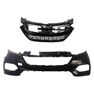 Replace® - 2-Piece (Front Bumper Cover, Grille) (Standard Line)