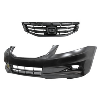 Replace® - 2-Piece (Front Bumper Cover, Grille) (Platinum Plus)