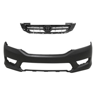 Replace® - 2-Piece (Front Bumper Cover, Grille) (Platinum Plus)