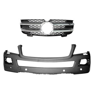 Replace® - 2-Piece (Front Bumper Cover, Grille) (Standard Line)