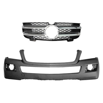 Replace® - 2-Piece (Front Bumper Cover, Grille) (Standard Line)