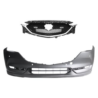 Replace® - 2-Piece (Front Bumper Cover, Grille) (CAPA Certified)