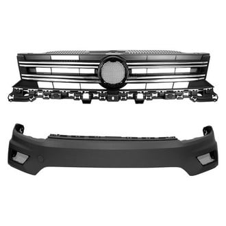 Replace® - 2-Piece (Front Bumper Cover, Grille) (Platinum Plus)